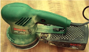 Photo of orbital sander.